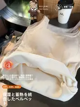 グレーの裏起毛ノースリーブインナー【胸パッド付き・冬用・極上の柔らかさ】