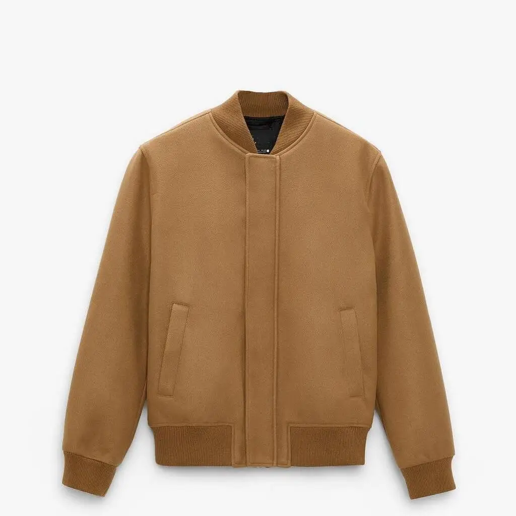 デニムジャケット メンズ コーデ 完全ガイド｜ウール混ボンバージャケットの着こなし術