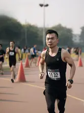 赤丘 ランニングタンクトップ【男女兼用・透湿・マラソントレーニング用】