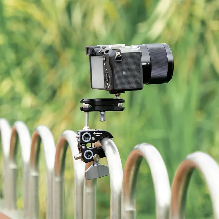 Fotopro 多機能U型クランプ【穴あけ不要・カメラ設備用】