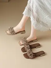 夏用スリッポンサンダル【カジュアル・美しいデザイン・ワンピース対応】