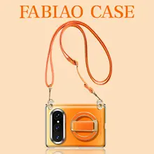 高級感あふれるグラデーションデザインのスマートフォンケース【磁気充電・スタンド機能付き・全包型】