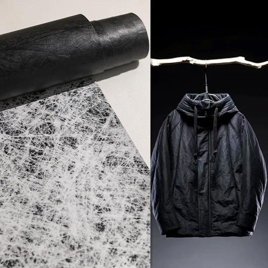 ピーチ素材の機能性を実現する学生服用デザイン素材【立体フリル・撥水性・耐久性】