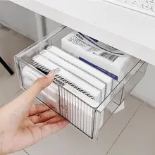 デスク下用 ティッシュボックス 引き出し式整理ボックス【オフィス・デスク下収納】