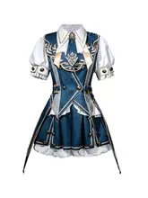 デザイナーのギフト！オリジナル契約魔法王子風ロリータ外衣シャツとショートパンツの可愛い日常コーデ（セットアップ対応）