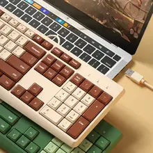 B．O．W 静音キーボードと有線マウス【ノートパソコン用・タイピング・ゲーム・オフィス対応】（セットアップ対応）