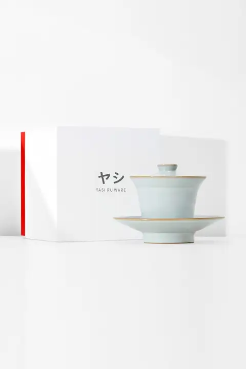高級陶器製 蓋付きティーカップ【防熱・大容量・冰裂釉】