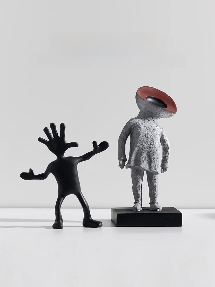 ETデザインのキャラクター置物：3Dオブジェクトとしての創意インテリアの実用性と適用シーン