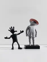 インテリア雑貨 置物 フィギュア キャラクター 宇宙人 おしゃれ 子供部屋 リビング 玄関 寝室 キッズ ボーイズ ガールズ 「Dnnni」