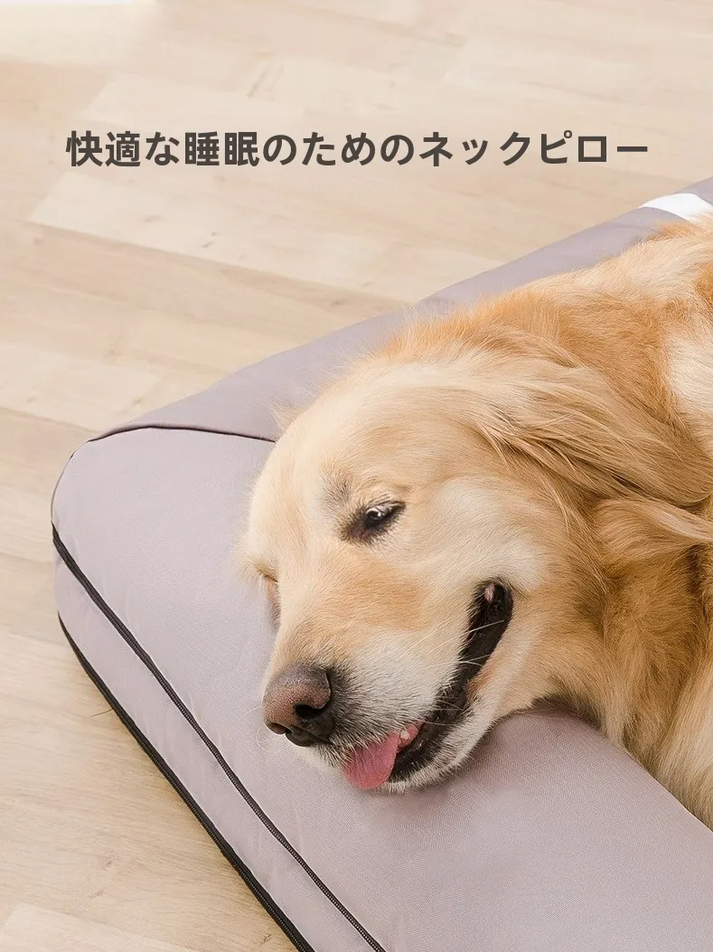 洗える犬用マット：高齢犬の快適な寝床選びに役立つ四季対応タイプ