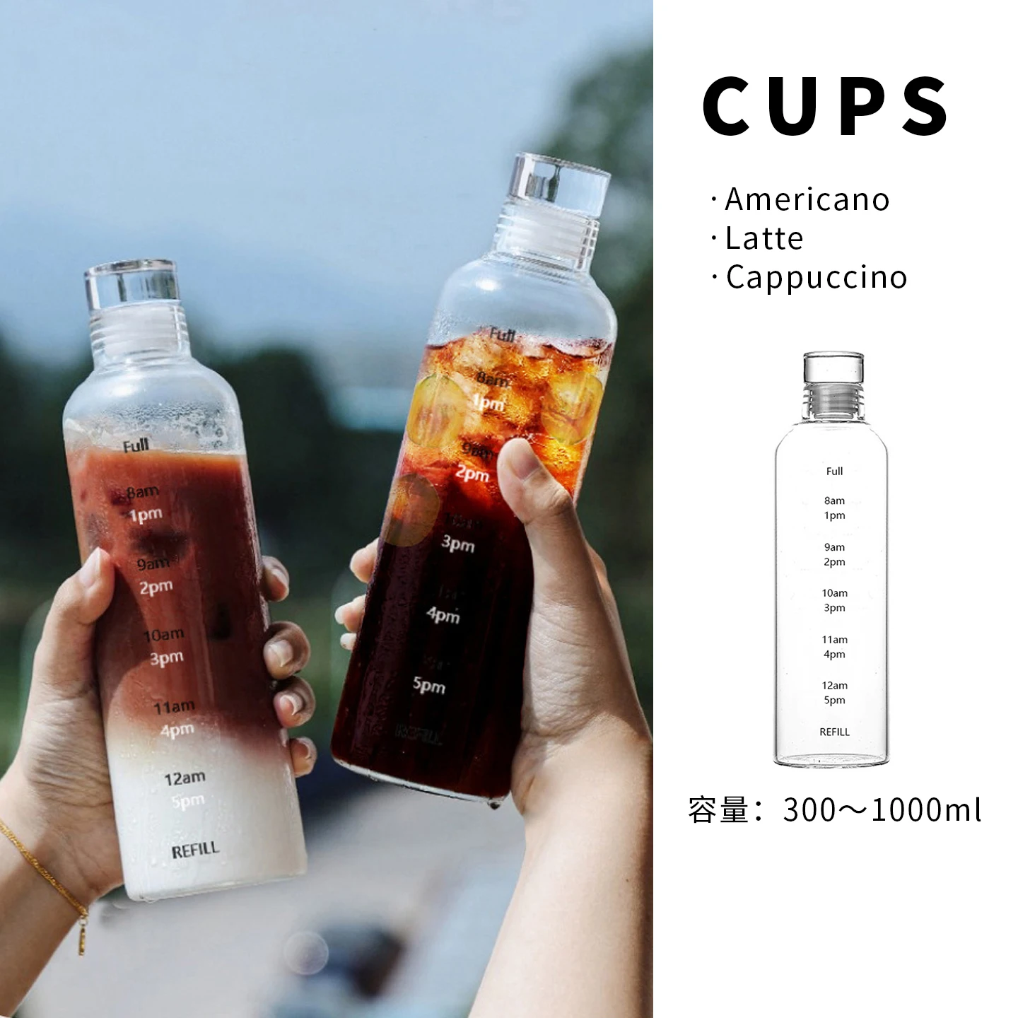 ボトル サイズ 300ml から 1000ml まで、どのサイズが本当に「飲みやすい」のか？