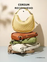 高級感ある本革の月牙バッグ【ハンドメイド・斜め掛け・トートバッグ】