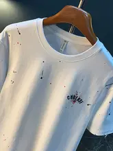 インクスプラッシュプリントTシャツ【メンズ・薄手・速乾  ・短袖】