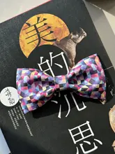 洗練されたデザインの蝶ネクタイ【フォーマルウェア・新郎用・カラフル】
