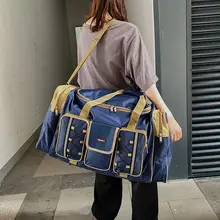 ポータブルトラベルバッグ超大容量斜め荷物バッグ
