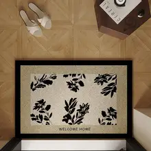 シルクパイル製玄関マット【屋外用・家庭用・滑り止め加工】