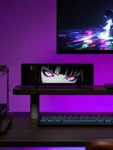 LEDライト 卓上インテリア 幻想的な瞳 二次元 クールなデザイン ゲーミングルーム 間接照明