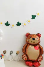 誕生日デコレーションセット【雛菊ガーランド・ピンク・猫デザイン・1歳誕生日用】
