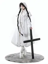 オリジナルバイオミメティクス次元パンクデザインのハロウィン用ケープスタイルのロリータ風衣装（セットアップ対応）