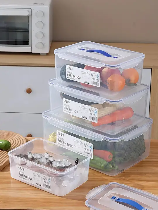 収納ボックス 家庭用 整理ボックス プラスチック 透明 密封 保存