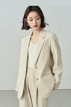 洗練されたデザイン！冬用女子ビジネスジャケット【高級感ある小西装・職業用】（セットアップ対応）