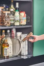 キッチンの鍋蓋整理ラック【キャスター付き・プラスチック製・引き出し式収納ボックス】
