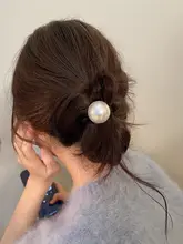 ヘアゴム レディース パール ヴィンテージ ヘアアクセサリー インスタ映え お団子ヘア