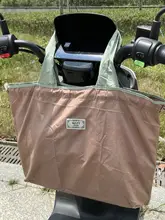 折りたたみ可能なエコバッグ【電動スクーター用・ヘルメット収納・大容量】