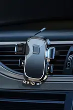 車載スマートフォンスタンド【エアコン吹出口取り付け・重力感知・ナビ用】