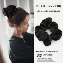 高いお団子ヘア用ヘアゴム【シンプル・高弾性・耐久性あり】