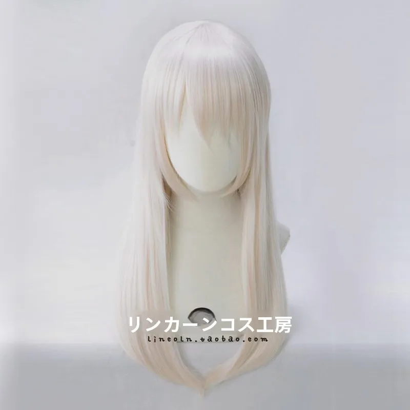 伊莉雅スフィル コスプレウィッグ：お祭りや文化祭にぴったりな中長髪の自然スタイル