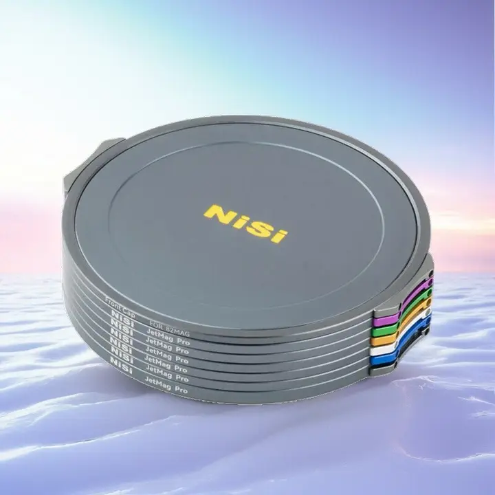 NiSi 金属製レンズキャップ【保護フィルター対応・マグネット式・合金素材】