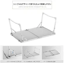 折りたたみ式ポータブルアウトドアテーブル【アルミ合金・子供用・学習デスク】