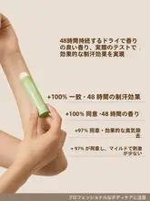 爽やかさをキープ！ロールオン制汗剤【女性用・持続する香り・優れた抗汗効果】