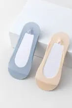夏用極上の柔らかさの薄手コットン船型ソックス【滑り止め付き・浅口デザイン】
