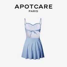 APOTCARE 水着 レディース【無地・キャミソール・腹部カバー・セクシー・デート用】