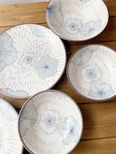 美濃焼和風陶器食器【桜柄・浪漫的デザイン・皿とボウル】