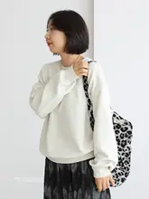 美しいカラーデザインのクラウドパーカー【極上の柔らかさ・ラウンドネック・ゆったりシルエット・秋用】