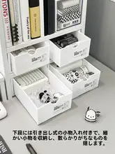 デスク整理用 多層収納ラック【デスク上のスペース活用・高床設計】
