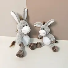 かわいい小型ロバのぬいぐるみ【子供のおもちゃ・癒し系・誕生日プレゼント】