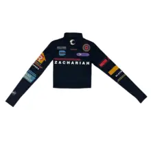 ラッシュガード レディース 長袖 セパレート 水着 UVカット 速乾 通気性 着痩せ サーフィン ダイビング「ZACHARIAH」