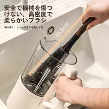 ステンレス製 コップ用ブラシ【二in一・ロングハンドル・多機能】