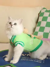 秋用猫服【防毛・暖かい・ポケット付き】