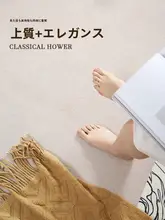 ブラックカーペット【リビング用・洗濯不要・おしゃれ・高級感・ベッドサイド用】