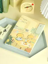 韓国製 おしゃれなイラストの週間プランナー【スケジュール帳・リングカバー・ノートに最適】