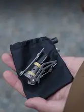 火枫 300T 一体式テント用ガスストーブ【チタン合金・キャンプ用・軽量】