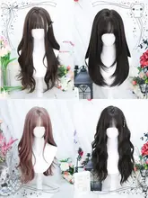 ロリータ風ロングカールウィッグ【日常用・二次元スタイル】（セットアップ対応）