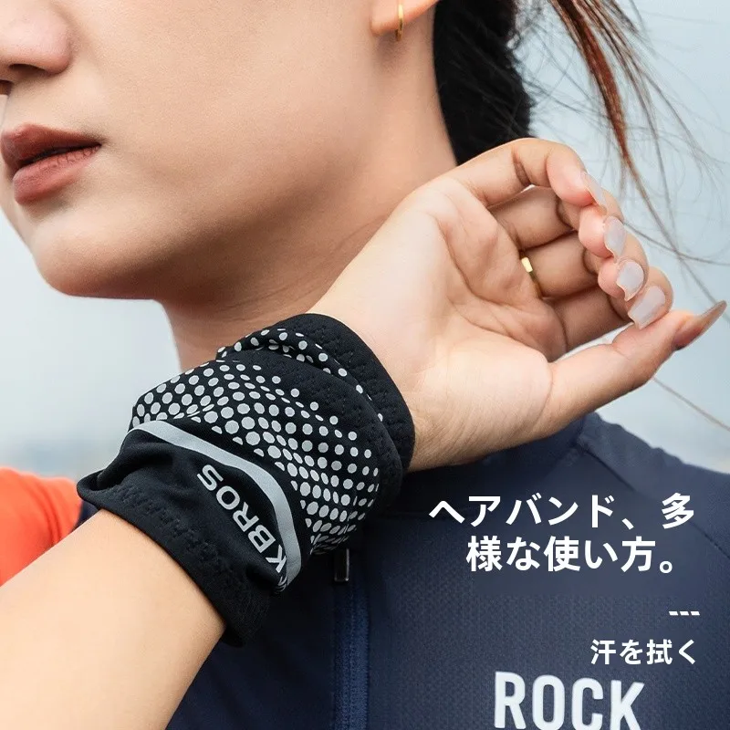 首の後ろに汗をかく 女性 20代 に最適な吸汗ヘッドバンドはロックブラザーズのスポーツヘッドバンド