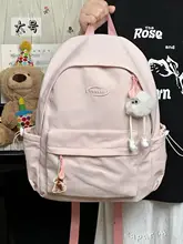 カジュアルなキャンパス用リュックサック【女性用・高校大学生向け・軽量・旅行用】