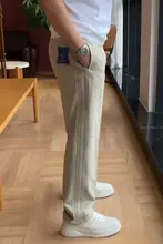 男性用 夏用ストレッチワイドパンツ【フィット・カジュアル】
